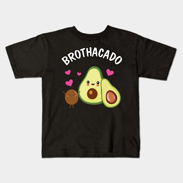 Avocados Dancing Together Avocado Brothercado Sister Cousin Kids T-Shirt by DainaMotteut